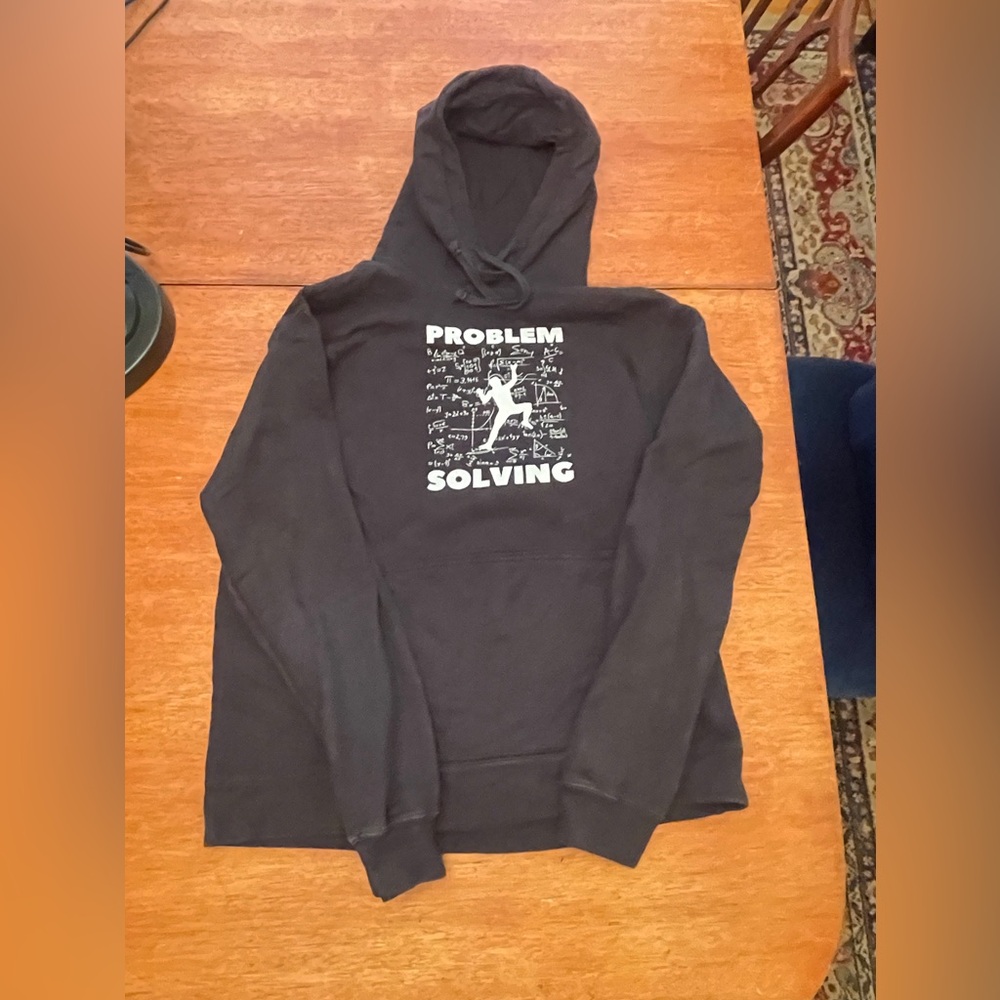 Mens black medium climbing hoodie